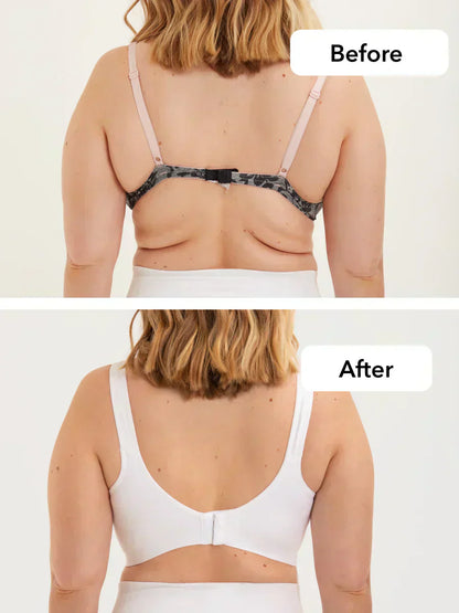 Wireless bra for shaping and all-day comfort